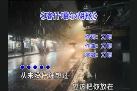 还是老歌有味道，刀郎《喀什噶尔的胡杨》怀旧完整版，太好听了视频封面