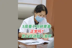 5周没有卵黄囊，保胎还有希望吗？ #HCG翻倍 #孕早期 #保胎 #卵黄囊 #胎停再孕 视频封面