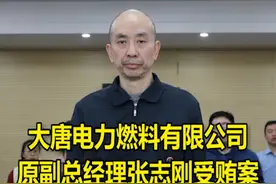 大唐电力燃料有限公司原副总经理张志刚受贿案一审公开宣判视频封面