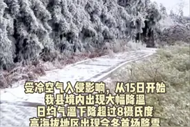 川河盖迎来初雪#你的城市下雪了吗 #雪树银花 #2023第一场雪 #重庆秀山视频封面