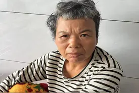 贵港市寻亲：六旬老太被救助，穿条纹上衣，疑患精神障碍图片