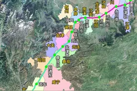 渝昆高铁线路图 线路全程约699公里，设计时速350公里。预计2027年全线建成通车,建成后将推动滇中城市群和成渝城市群紧密连接在一起。#重庆 #昆明 #渝昆高铁 #宜宾 #泸州视频封面