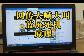 网传熊大大喊大叫蓝屏死机技术原理 #技术  #蓝屏  #硬件  #电脑视频封面