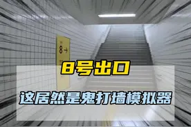 8号出口这居然是鬼打墙模拟器 #8号出口 #恐怖游戏 #离谱操作视频封面