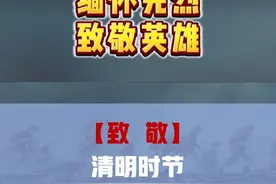 “天地英雄气，千秋尚凛然。” 清明时节，缅怀先烈，致敬英雄！#致敬 #清明节缅怀先烈视频封面