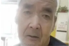 石家庄急寻：七旬老人走失，患脑出血后遗症，腿脚不便，推红色轮椅，穿黑色衣服图片