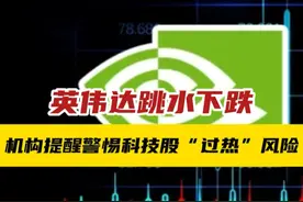 英伟达跳水下跌，机构提醒警惕科技股“过热”风险 #英伟达跳水下跌视频封面