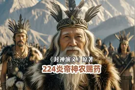 炎帝神农赐药丨 人族三皇和女娲谁的地位高
