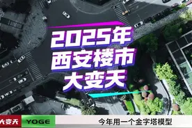2025年西安楼市，大变天。 #西安楼市 #地产元戈说 #西安买房视频封面