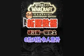 魔兽新60服务器数据出炉，硬核服一骑绝尘，金价对比令人意外 #魔兽世界专家模式 #魔兽世界硬核模式 #卤蛋魔兽老登 #魔兽世界怀旧服 #魔兽世界视频封面