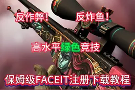 FACEIT平台下载及注册教程 还在被天赋怪和炸鱼哥一口一个ez困扰视频封面
