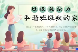 小学初中高中班级凝聚力主题班会PPT课件视频封面