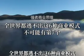 别再被忽悠了！掌握这六种商业模式，轻松创业致富！#商业思维视频封面