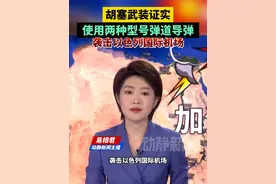 胡塞武装证实，使用两种型号弹道导弹袭击以色列国际机场视频封面
