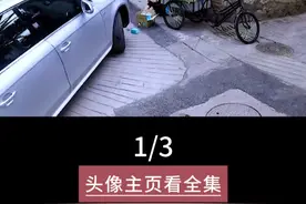 【第一集】女孩的奶洒落一地，遭司机无情碾压，监控下的一幕！ #感动瞬间视频封面