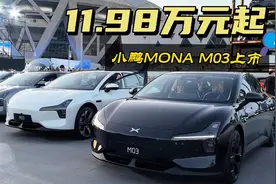 11.98万元起 小鹏MONA M03上市 今天闪现北京，来参加小鹏MONA视频封面