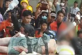 生命奇迹！被困120多个小时后，缅甸震中实皆一教师成功获救，现场响起阵阵掌声视频封面