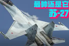 最帅四代机难道是它——苏-27？ #战斗机 #飞机 #航空科普视频封面