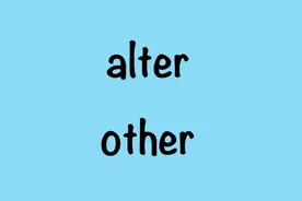 轻松记单词，alter拉丁语词汇，意为other视频封面