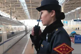 列车长联控看过了，来看看站台客运员怎么联控 #我的铁路风景