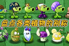 植物大战僵尸2：盘点各类植物的别称！视频封面