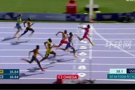 恭喜！中国队闯入男子4×100米接力决赛 #巴黎奥运会视频封面