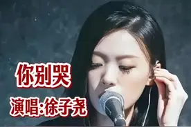 刀郎广州演唱会上泣不成声，徐子尧现场演唱《你别哭》全场都哭了视频封面