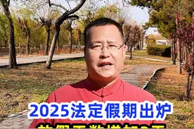 2025法定假期公布！宁可增加假期，也不取消调休，为何？ #2025 #假期 #调休 #法定节假日 #春节视频封面