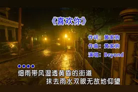 谁懂啊？根本拒绝不了这首歌 #喜欢你   #beyond黄家驹视频封面