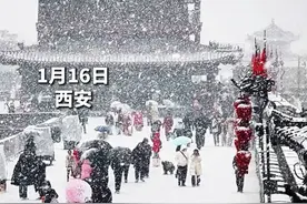 穿越千年 雪满长安道 大雪中的西安城墙你爱了吗？#陕西 #下雪了 #西安城墙视频封面