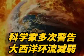 科学家多次警告，大西洋环流减弱，一旦崩溃，地球进入冰河时代 #环境  #冰河时代  #气候  #天气视频封面