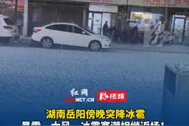 3月2日晚，湖南岳阳傍晚突降冰雹！接下来几天，暴雪、大风、冰雹寒潮相继返场！提醒大家：注意安全。视频封面