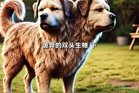 一只动物长有两个头，那他是如何控制自己身体的呢？ #双头动物视频封面
