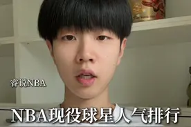 NBA现役球星人气排档#睿说体育视频封面