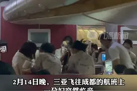 2月14日，三亚——成都，护士和空姐联手接生，#孕妇飞机上顺利诞下男婴  。视频封面