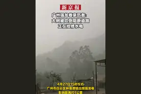 广州强龙卷亲历者：大树被吹倒阻断道路，正在抢修水电视频封面