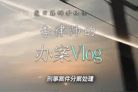 李律师的办案Vlog｜虚开罪辩护纪录｜刑事案件分案处理 #刑事辩护视频封面