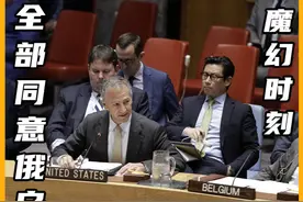 联合国罕见一幕，中美俄达成一致，全票赞成俄乌停战协议视频封面