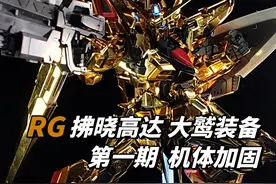 RG拂晓高达大鹫装备第一期，机体加固 其实不需要加固也能摆出种射之类的姿势，但这种方法有局限性，而且不小心的话容易掰断，还是稍微加固一下吧，这次除了垫虚位和涂丙烯哑光剂外，还利用热变形把球窝零件弄窄了一点，使其更紧实地夹住球头#RG拂晓 #RG拂晓高达 #高达加固 #高达模型制作 #高达模型视频封面
