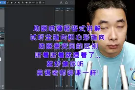 ASMR哄睡轻语式讲解助眠麦克风心形指向和全指向区别对比#ASMR视频封面
