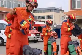缅甸发生7.9级地震，云南多地震感强烈，德宏消防紧急出动！#地震视频封面