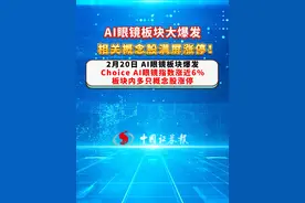 AI眼镜板块大爆发   相关概念股满屏涨停！视频封面
