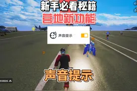 和平精英新功能“声音提示”你可以不用，但必须要有！ #和平精英视频封面