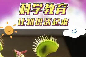 【#科学教育的正确打开方式  】捕蝇草是怎么“工作”的？要是长期没捕到虫类，捕蝇草会枯萎吗？戳视频了解捕蝇草的原理→#科学专家告诉你成长的答案  #科学教育让知识活起来视频封面