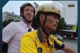 配音被奥迪采用，凯迪拉克副总陪他送外卖，外卖小哥偷学英语走红 #易哥Eason #奥迪 #凯迪拉克