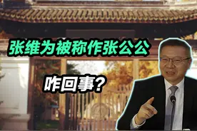 张维为被称作张公公，咋回事？ #张维为 #复旦大学 #教授视频封面