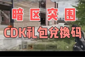 【暗区突围】CDK礼包兑换码，还没领取的小伙伴们试试吧视频封面