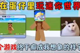 蛋仔派对：在蛋仔里玩迷你世界？这个游戏终于癫成我想象的样子了