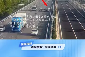 油表报警了司机还不给车加油！猜猜最后是什么结果？#油表报警 #高速交警 #危险视频封面
