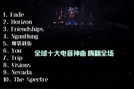 全球十大电音神曲 征服了无数人 治愈系音乐 嗨翻全场 神级现场
